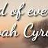 Noah Cyrus The End Of Everything Lyrics