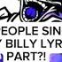 Silly Billy But 20 People Sing Lyrics Part