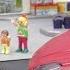 Playmobil Polizei Überfall Auf Die Tankstelle Kommissar Overbeck Familie Hauser Video Für Kinder