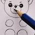 How To Make A Very Easy Drawing Of Tadybear Drawing Artistteddy Art Teddybear Bear Draw