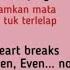 The Script Breakeven Lirik Terjemahan