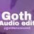 Goth Sidewalks And Skeletons Edit Audio