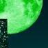 Green Moon In Future Year 2050