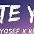 Jim Yosef RIELL Hate You Lyrics