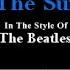 Here Comes The Sun Karaoke Beatles