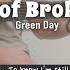 Boulevard Of Broken Dreams Green Day Fingerstyle Guitar TAB Chords Lyrics