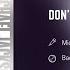 Michael Jackson Don T Be Messin Round Official Audio