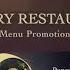 Luxury Restaurant Menu After Effects Template