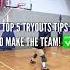 Top 5 Basketball Tryouts Tips Make The TEAM