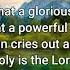 GLORIOUS GOD