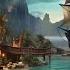 Pirate Village Ambience Pirate Music With Ocean Waves Creaky Ship Seagulls Pirate Sounds