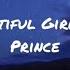 Prince The Most Beautiful Girl In The World Lyrics