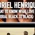 FIRST TIME REACTION TO GABRIEL HENRIQUE I WANT TO KNOW WHAT LOVE IS CORAL BLACK TO BLACK