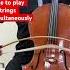 Elgar Cello Concerto Using Curved Bow Bach Bow Bach Bogen