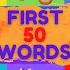 First 50 English Words For Toddlers Learn English Vocabulary Video Flashcards For Kids