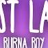 Burna Boy Last Last