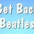 Get Back Beatles Karaoke Version