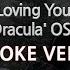 James Barbour Loving You Keeps Me Alive Dracula OST MR Instrumental Karaoke Version