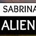 Jonas Blue Sabrina Carpenter Alien Lyrics