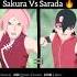 Sakura Vs Sarada Naruto Shorts Sakura Sarada