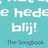 The Songbook O Wat Zijn We Heden Blij