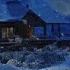 Dark Screen Blizzard Snow Storm Wind Sounds Snowy Cabin Mountain Ambience