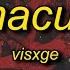 VISXGE IMMACULATE