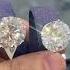 Huge Engagementring Diamond 22 Carat Diamond Earring Studs Flawless