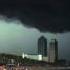 Timelapse Heavy Weather Incoming Barcelona Beach Rolling Clouds