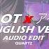 Murder Plot アイドル英語 Ver Idol English Ver Full QUARTZ Edit Audio