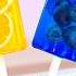 Colorful Fresh Fruit Jelly Popsicles Miniature Fruit Jelly Dessert Recipes Little Cakes Corner