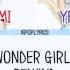 Wonder Girls Rewind Eng Rom Han Picture Color Coded HD