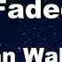 Faded Alan Walker Karaoke With Guide Melody Instrumental