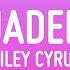 Miley Cyrus Jaded Lyrics