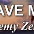 Save Me Remy Zero Video Lyrics