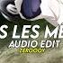 Stromae Tous Les Mêmes Perfectly Slowed Audio Edit