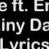 Boogie Ft Eminem Rainy Days Lyrics