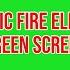 20 Fire Elements FX Green Screen By Green Pedia