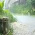 Heavy Rain Strong Winds In The Village Indonesian Rural Atmosphere Rain Video