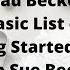 Basic List Of Getting Started Items With Sue Becker Of The Bread Beckers Inc