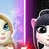 My Talking Angela M 2 Frozen Of Elsa VS Wednesday Addams VS Angela 2 Makeup