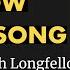 The Arrow And The Song Henry Wadsworth Longfellow Poem Reading Jordan Harling Reads