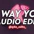 I Like The Way You Kiss Me Slowed 8d Artemas Edit Audio