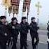 Police Procession Fights Off Evil Spirits That Cause Car Accidents In Putin Russia Крестный ментоход