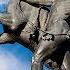 The Horse Of Tamers Sculptures On Anichkov Bridge In Saint Petersburg