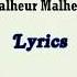 MAÎTRE GIMS Malheur Malheur Lyrics