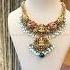 22k Gold Laxmi Devi Necklace Krishna Jewellers