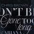 Chris Brown Don T Be Gone Too Long Feat Ariana Grande