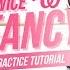 PRACTICE TWICE FANCY Dance Tutorial SLOWED MIRRORED