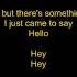 Martin Solveig I Just Came To Say Hello Lyrics